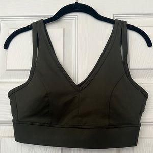 All in motion olive green, sports bra